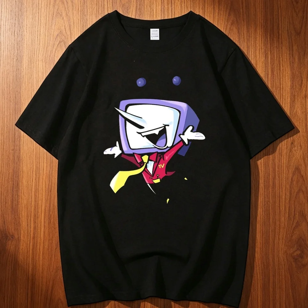 Deltarune cotton t shirt teen Psychedelic Breathable kawaii aesthetic Grunge tshirt Vintage Y2k hip hop 2000s Colorful anime