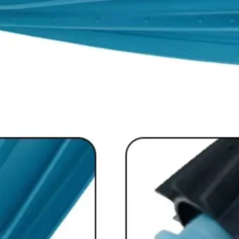 For Cecotec For Conga 7690 Immortal MAX Central Roller Main Brush Rubber Replacement Part Robot Vacuum Cleaner Accessories Black