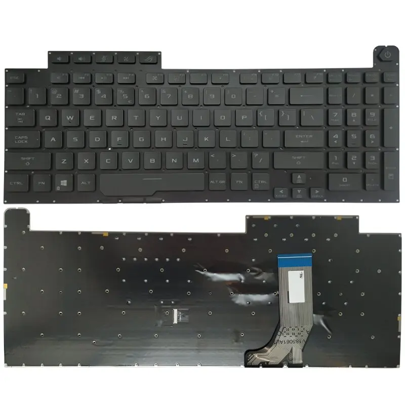 

New RGB Backlit US Keyboard For ASUS ROG STRIX G731 G731GV G731GW G731GT G731GU English Black