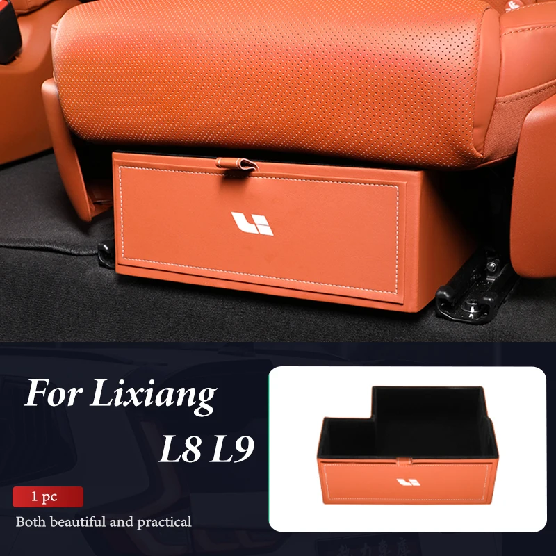 

For Leading Ideal LiXiang L8 L9 auto parts Under seat storage box modified car accessories advanced interior protection