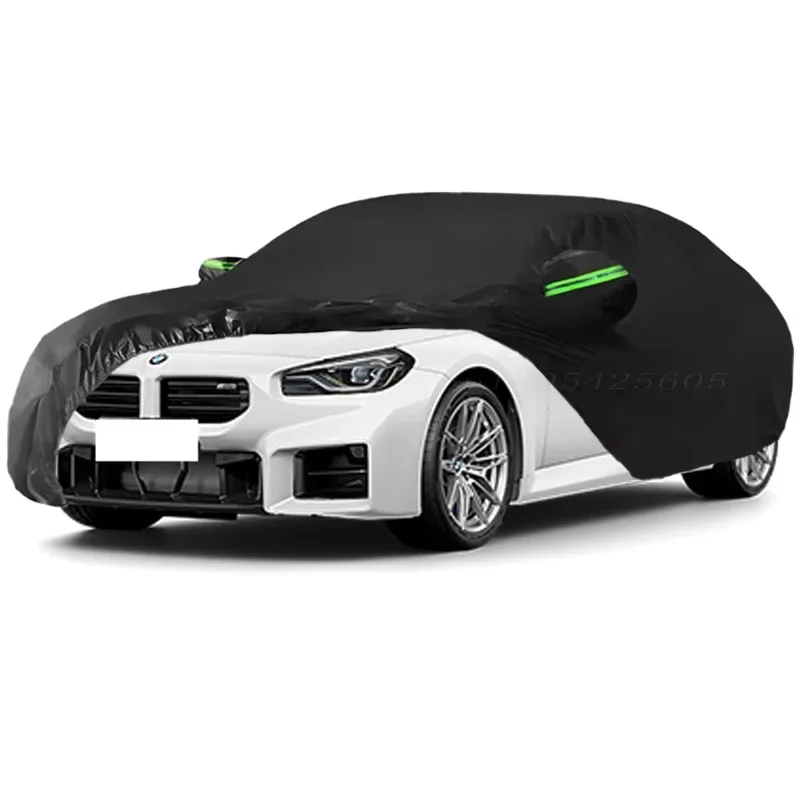 

For BMW M2 Car Cover Outdoor Sun Shade Rain Snow Dust Frost Resistant Anti-UV Cover Waterproof All Weather for Automobiles