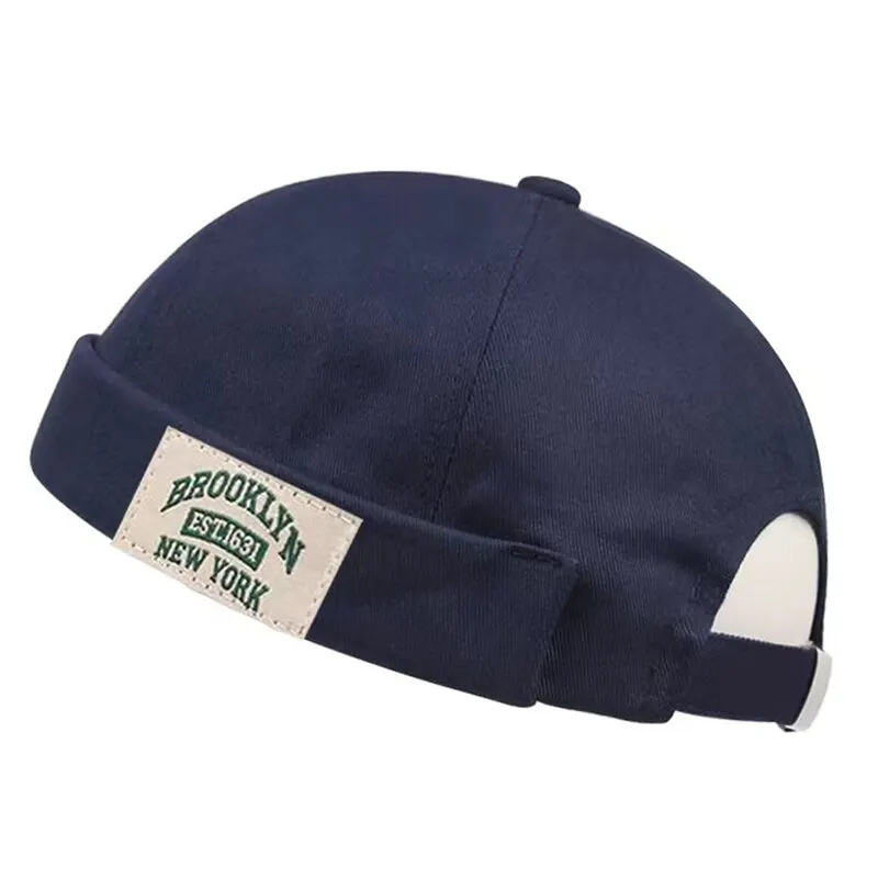 Mężczyźni kobiety BROOKLYN New York kapelusz moda jesienna czapki czapki bawełniane regulowane czapki typu beanie moda uliczna czapki melonowe unisex