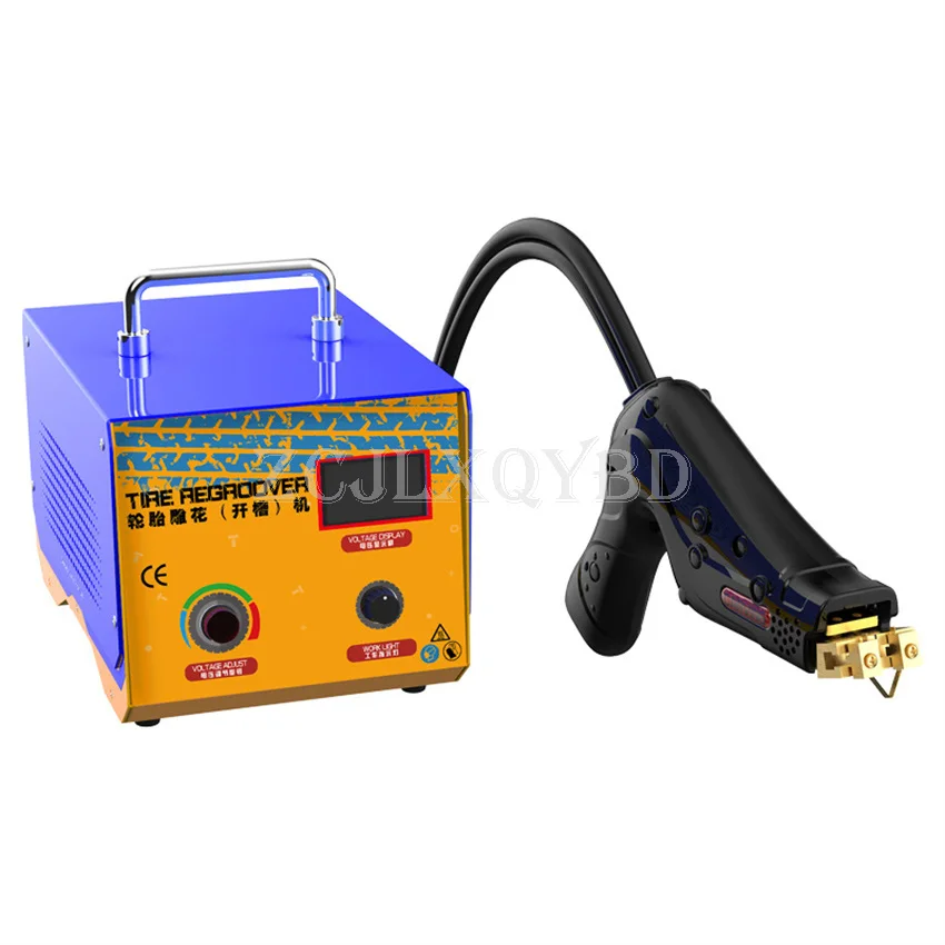 1000W Digital Tire Regroover Tire Rubber Engraver Truck Car Rubber Tyres Grooving Electric Rubber Cutting Power Machine