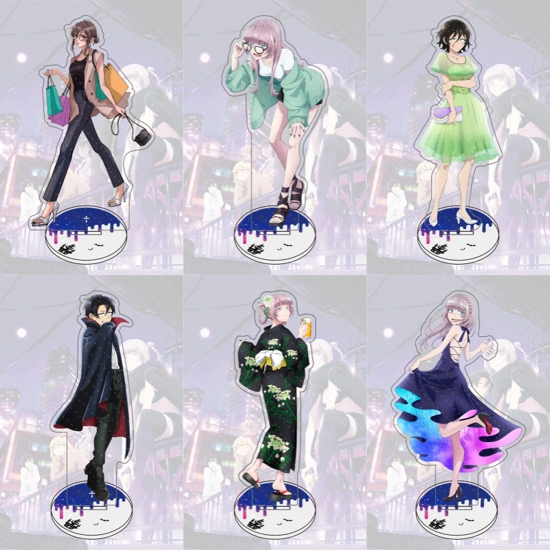 Anime Call of the Night Peripheral Gifts Yofukashi No Uta Cosplay Nanakusa Nazuna Yamori Ko Acrylic Figures Standee Decoration