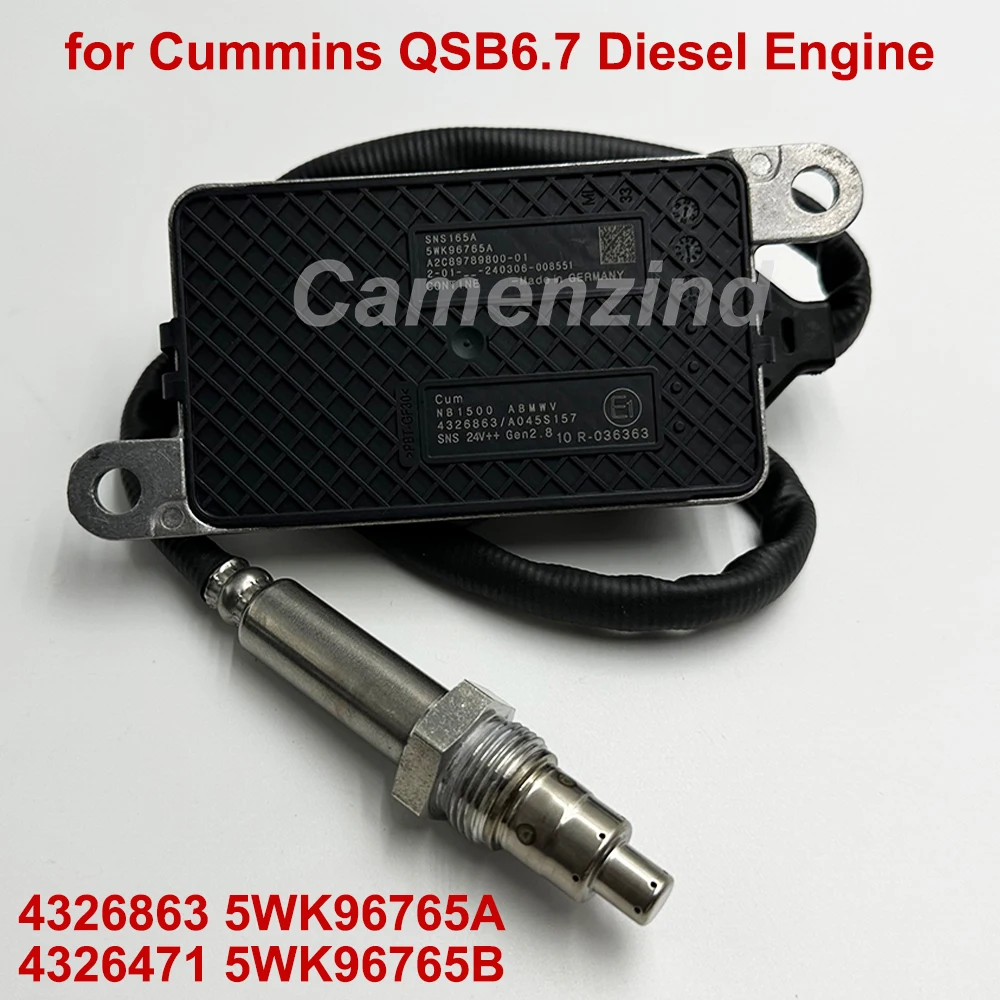 

OEM 4326863 5WK96765A 4326471 5WK96765B for Cummins truck QSB6.7 Diesel Engine Nitrogen Oxide Sensor