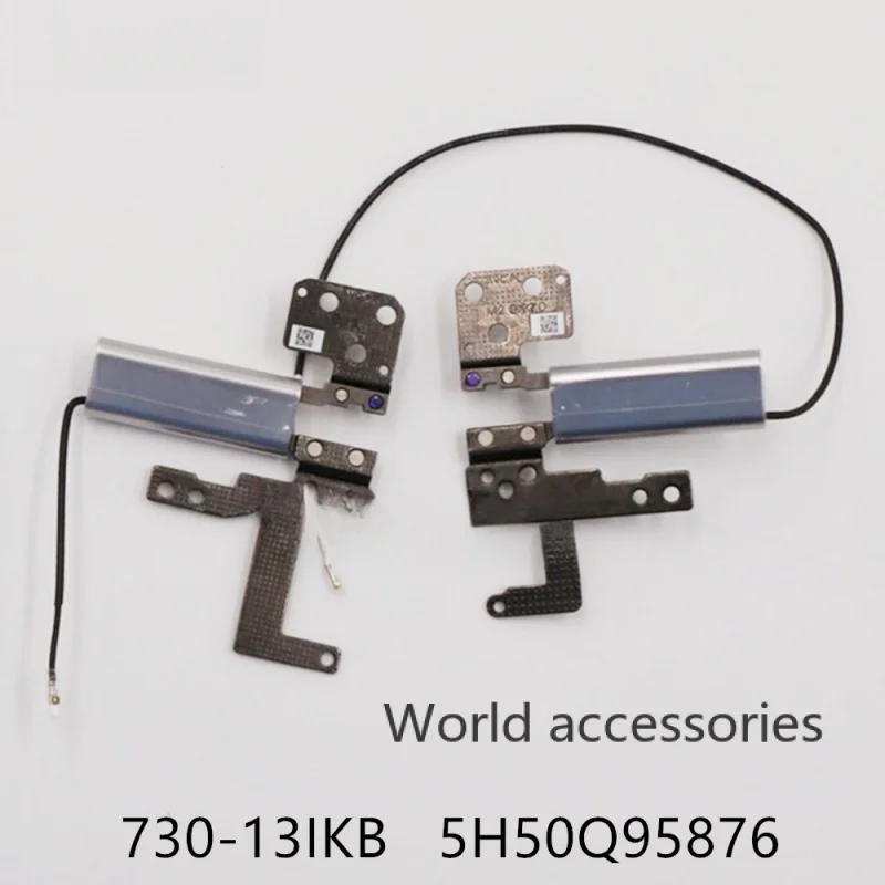 New For Lenovo Yoga 730-13IKB 730-13IWL LCD Hinges Set L & R With Antennas 5H50Q95876 Fast Ship