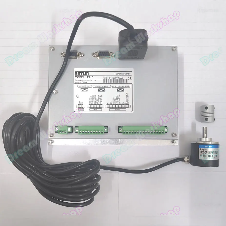 Estun E21s Shearing Machine Cnc System Cnc Motion Controller Digital Display Control Panel E21 Cnc System Encoder