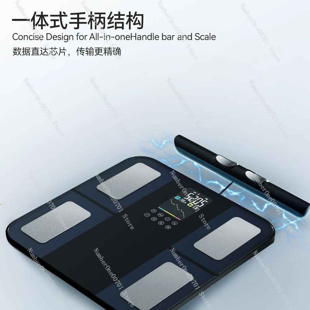 

Профессиональные восьмиэлектродные весы для жира в организме, умные весы для фитнеса, весы для упражнений, приложение для измерения жира, Bluetooth, весы для жира в теле