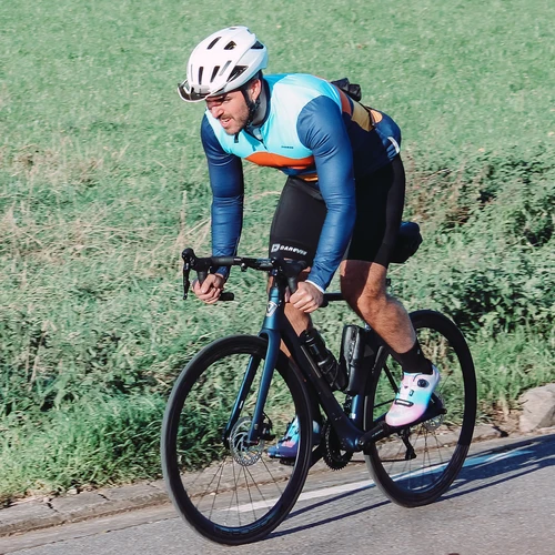 Imagen 2 del producto DAREVIE culotte ciclismo hombre gel 7 horas en coche pantalones cortos de hombre Clip de pierna de 7 cm pantalones cortos de hombre Alta calidad LYCRA hiperelástica culotes ciclismo hombre MTB Road Profesional