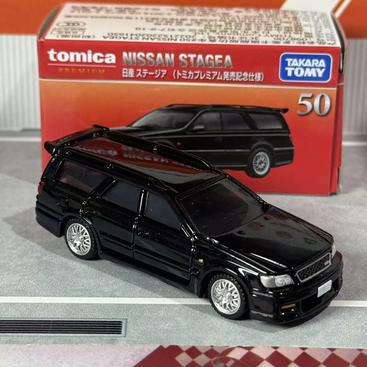 Takara Tomy Tomica Premium 50 Nissan Stage A Mini Car Toy Alloy