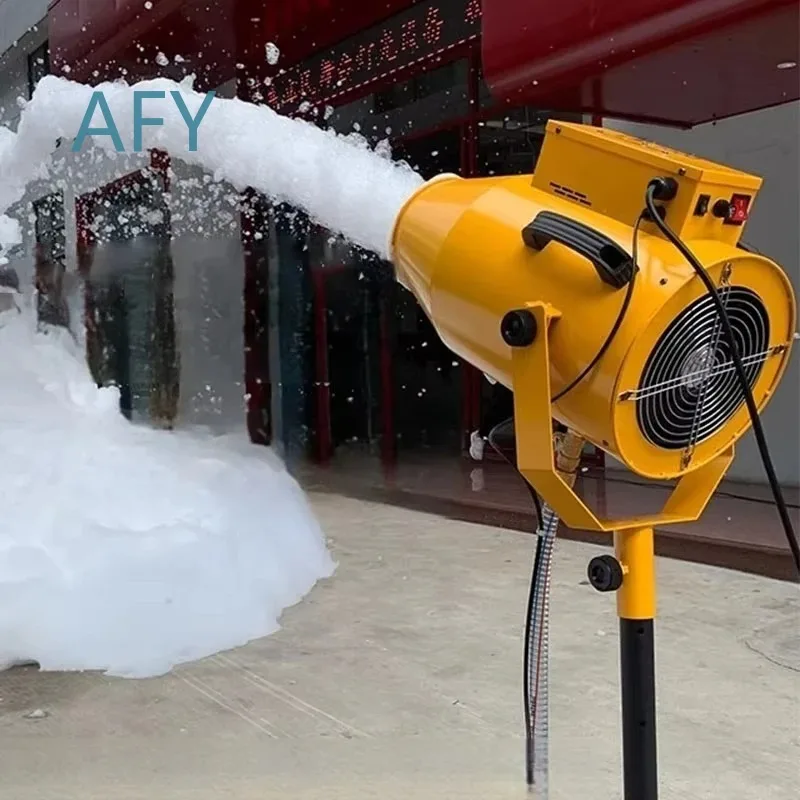 1500W Cannon Bubble Foam Jet Machine for Pool Party Kindergarten School Kids Water Park Beach Summer Outdoor Fun Foam Blaster