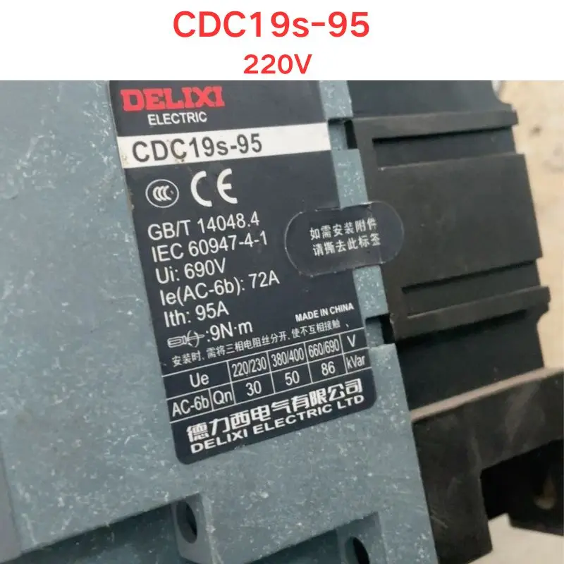 Prova di seconda mano OK CDC19s-95 Contattore 220V