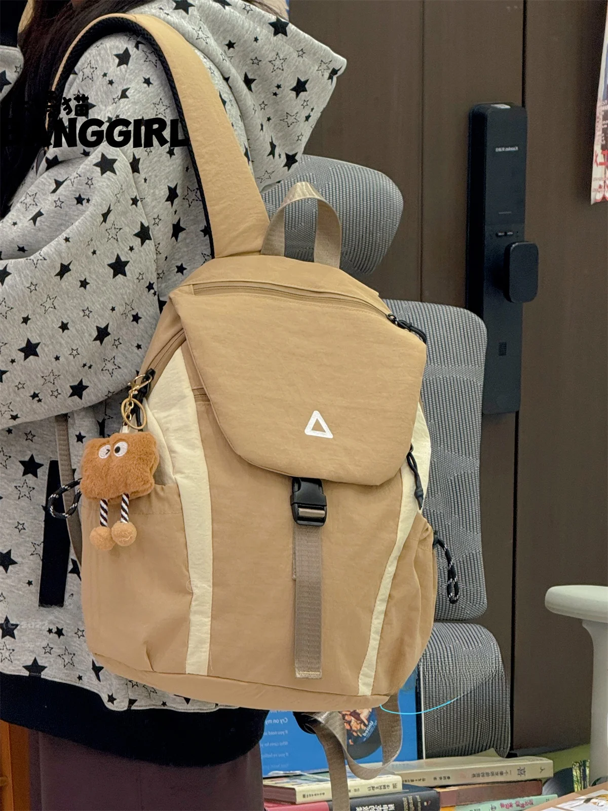 

Large Orange ex Travel Bapa Waterproof High Capaci Outdoor Sports Student Tour Lightweight Bookbag for Men And ...