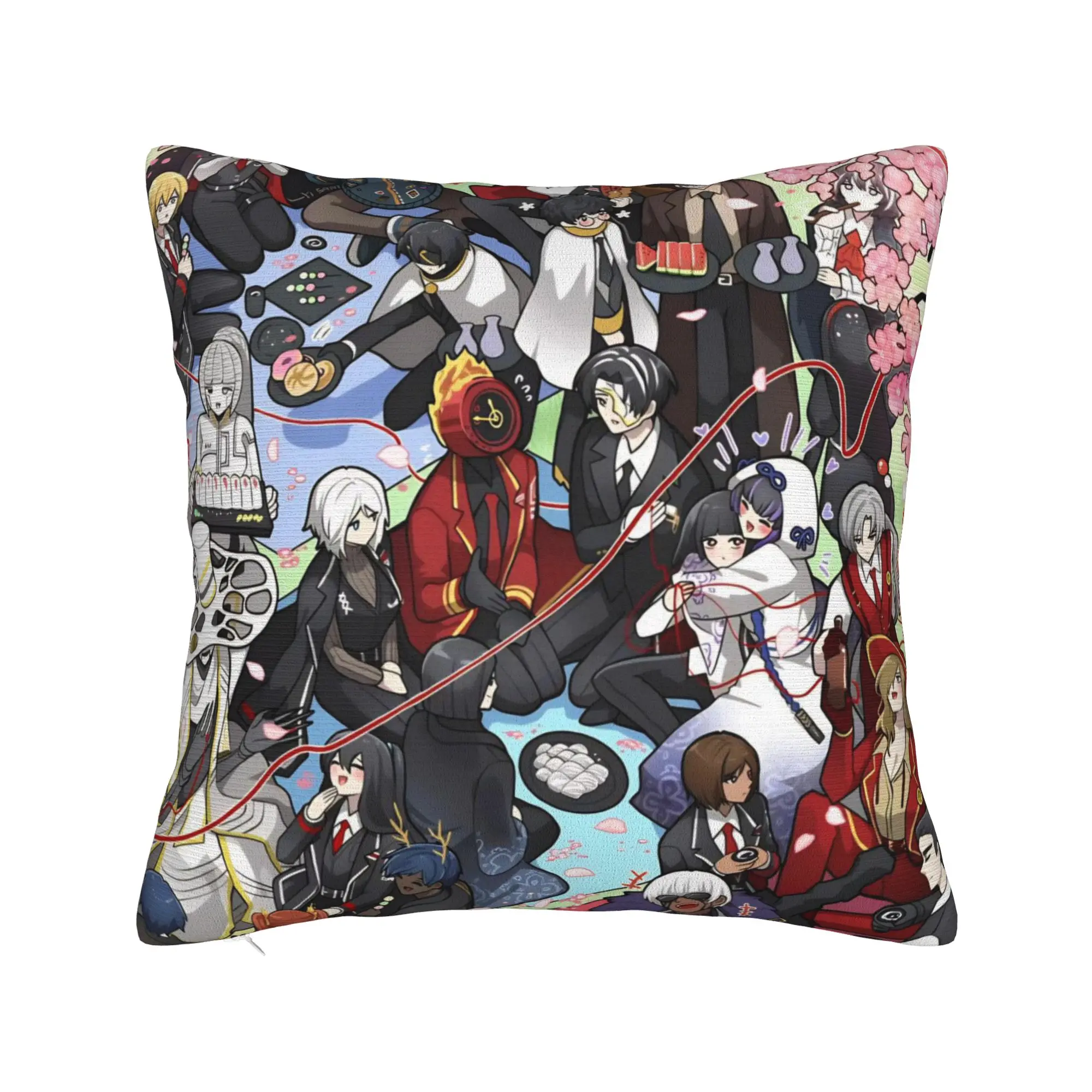 Decorative Pillowcase Limbus Company Games Merchandise Home  Pillow Case Cover Drop Shipping Multi Size
