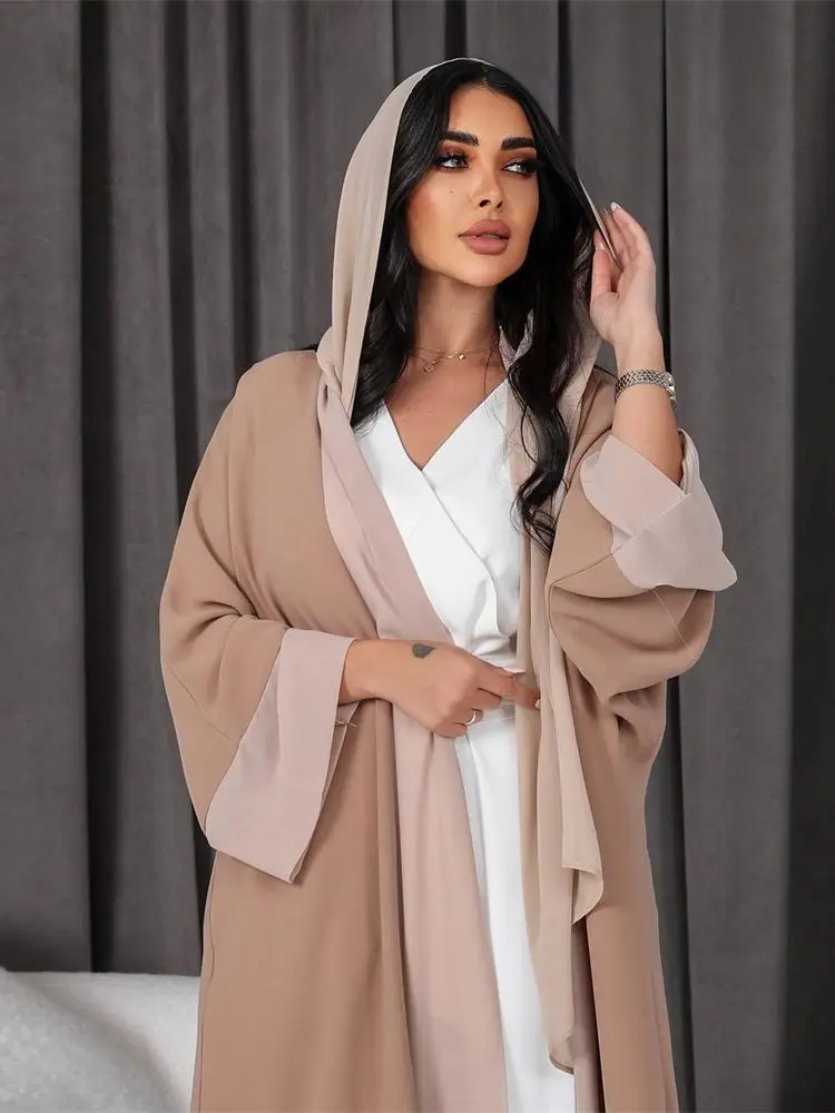 Ramadan White Muslim Kimono Abaya Dubai Turkey Islam Arabic Jalabiya For Women Clothing Robe Longue Femme Musulmane Kaftans