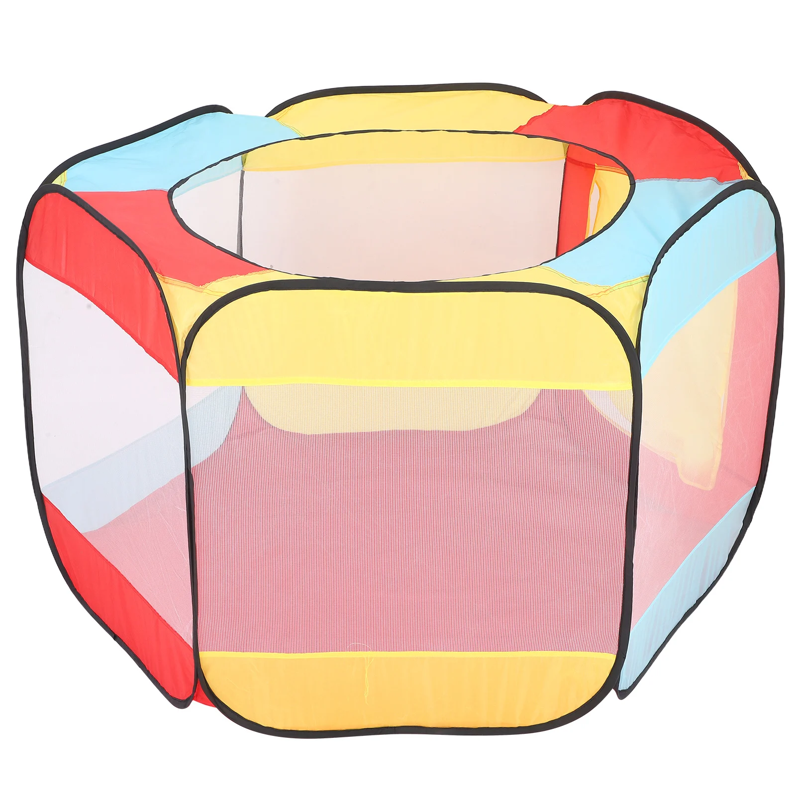 Opvouwbare mesh ballenbak speelhuisje pop-up box ademende kindertent binnen buiten peuter speelhuis tuin verjaardagsfeestje