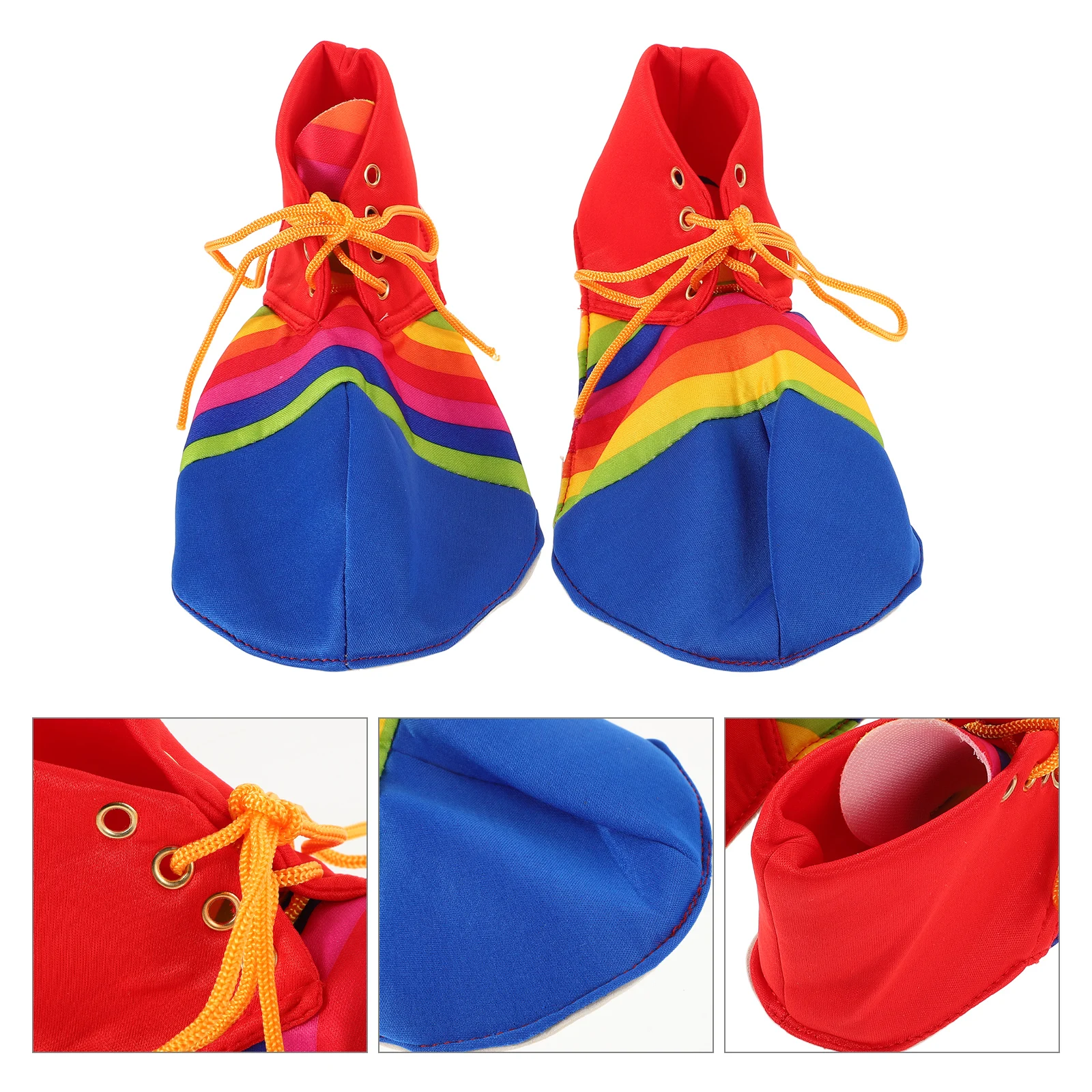 

Performance Clown Shoes Birthday Entertainer Footwear Event Costume Party Dress-up Outfit Holiday