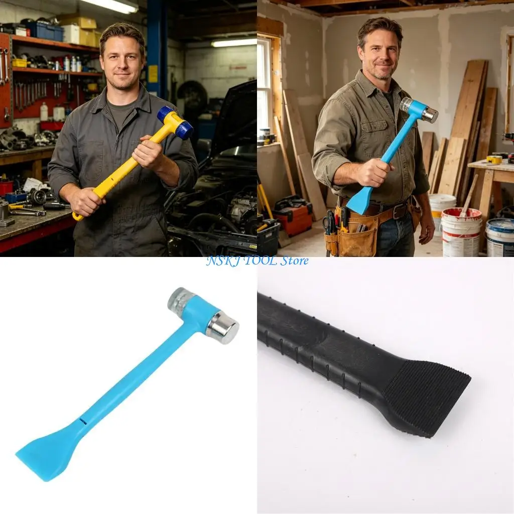 L8RC Professional Rubber Mallets with Ergonomic Grip For Seamlessly Installations In Home Improvement And Building Tasks