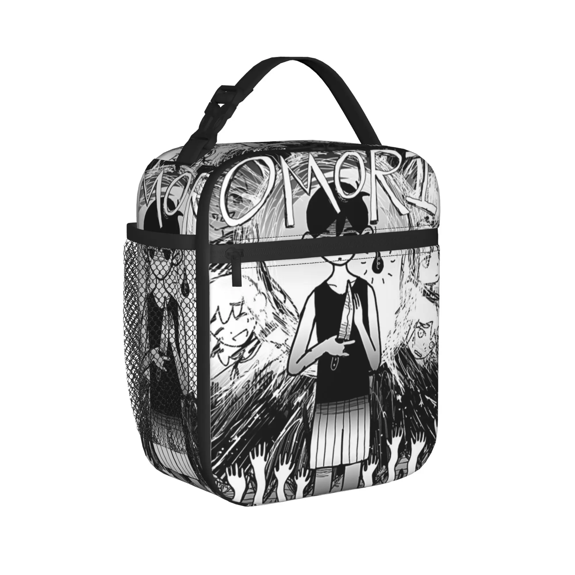 Omori Thermal Insulated Lunch Bag for Picnic Horror Game Portable Food Container Bags Cooler Thermal Lunch Boxes