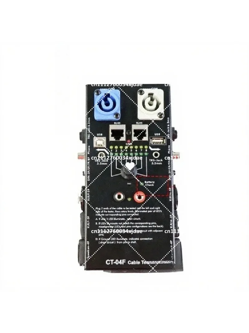 CT-20 Multifunctional Line Tester Audio XLR Signal HDMI Cable Tester for Studio