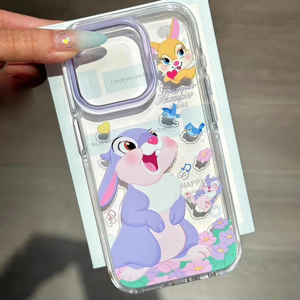 Cartoon Thumper Disney Phone Case For Samsung Galaxy A55 A35 A25 A15 A05s A54 A24 A14 A05 A13 A53 A33 A23 4G 5G Back Cover