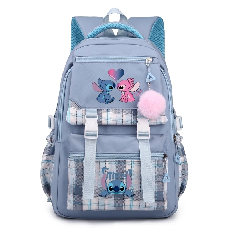 Lilo And Stitch Backpack Cartoon Sport Rucksack for Boy Girl Daily Bagpack Laptop Teens Travel School Knapsack