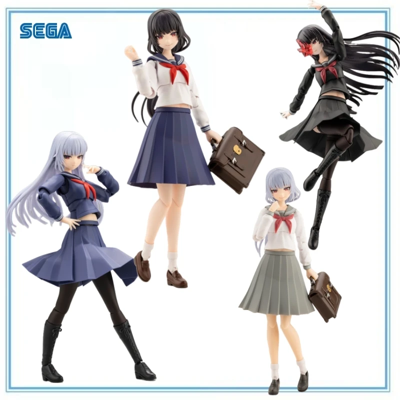 

BANDAI Authentic Kotobukiya Sousaishojoteien-Kuon Yakushiji-1/10Maria Kagaribi Costume Anime Action Figures Model Collectio Toy