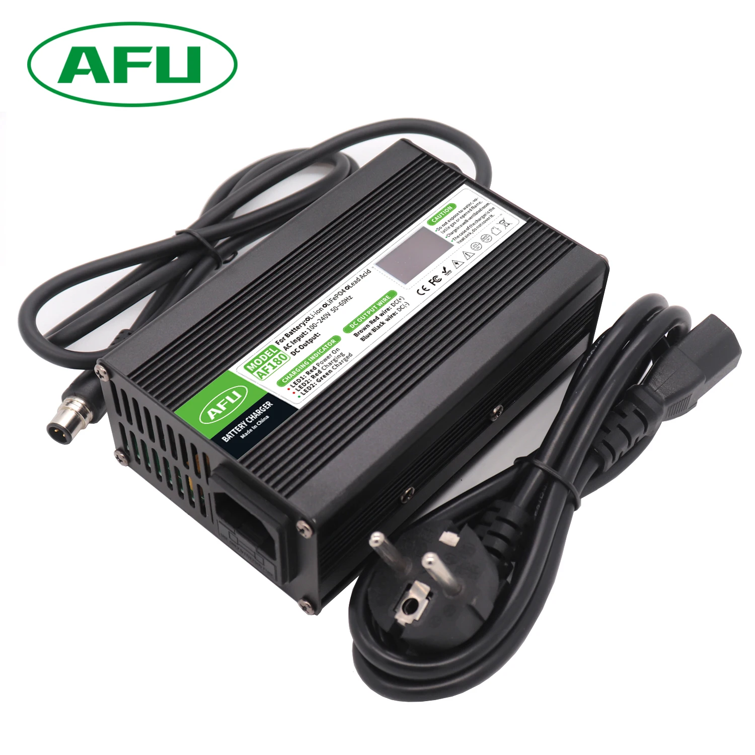 48V 3A Lead Acid Battery OLED Display Charger Usd For 48V Charger With Cooling