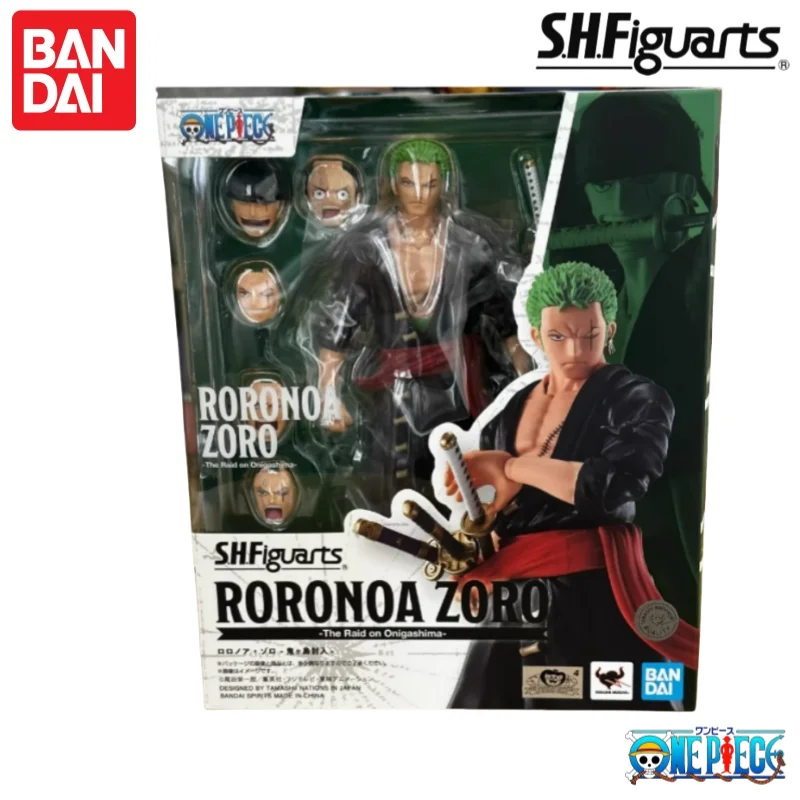 Em estoque original100% bandai s h figuarts anime figuras de ação brinquedos modelo de uma peça brinquedo estátua garagem figura de ação