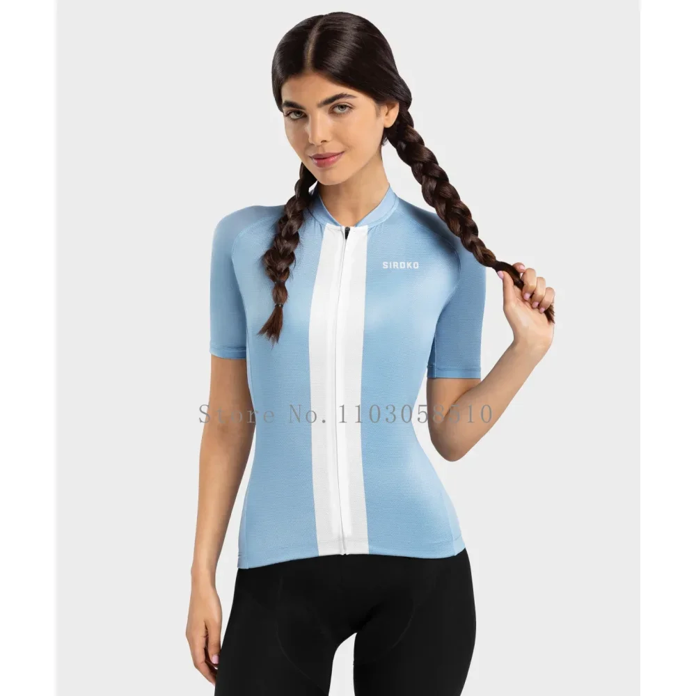 Siroko Women Cycling Jersey Top Summer Mountain Bike Clothing Maillot Ciclismo MTB Bike Jersey Team