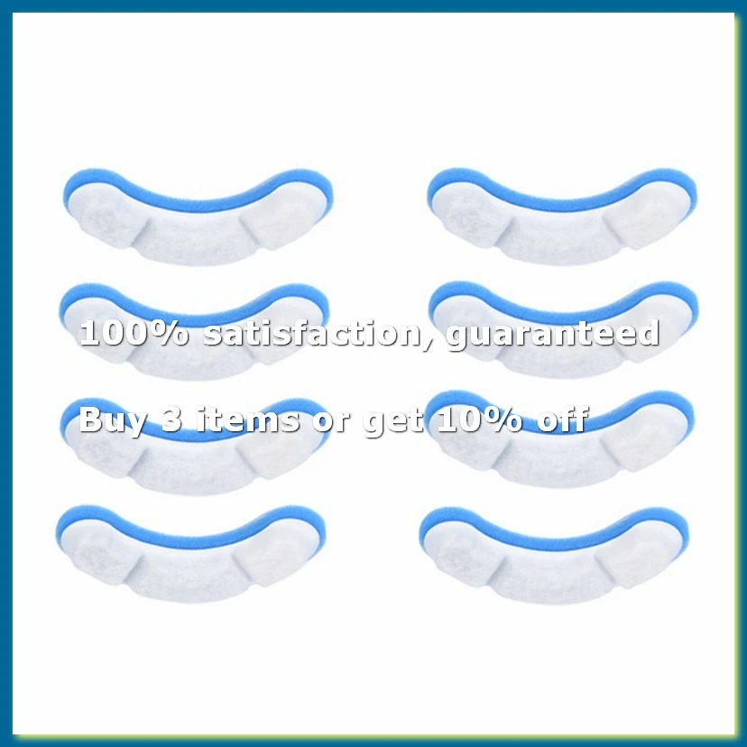 8PCS Cat Water Fountain Replacement Filter Elements Activated Carbon Filter for Dog Cats Pet Drinking Bowl Feeder Filter-DTB1