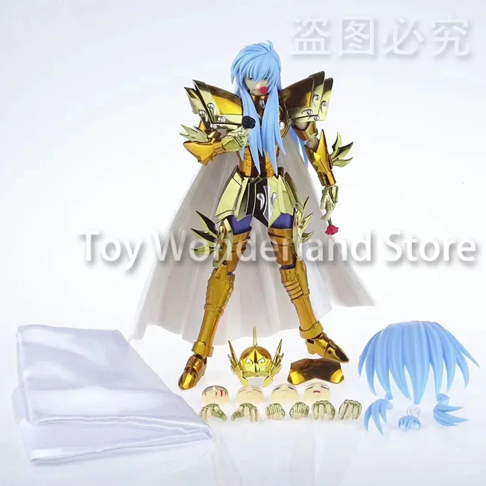 New SHINETIME Saint Seiya Myth Cloth The Lost Canvas Pisces Albafica Gold Saint Knights of the Zodiac Saint Figures ST Model Toy