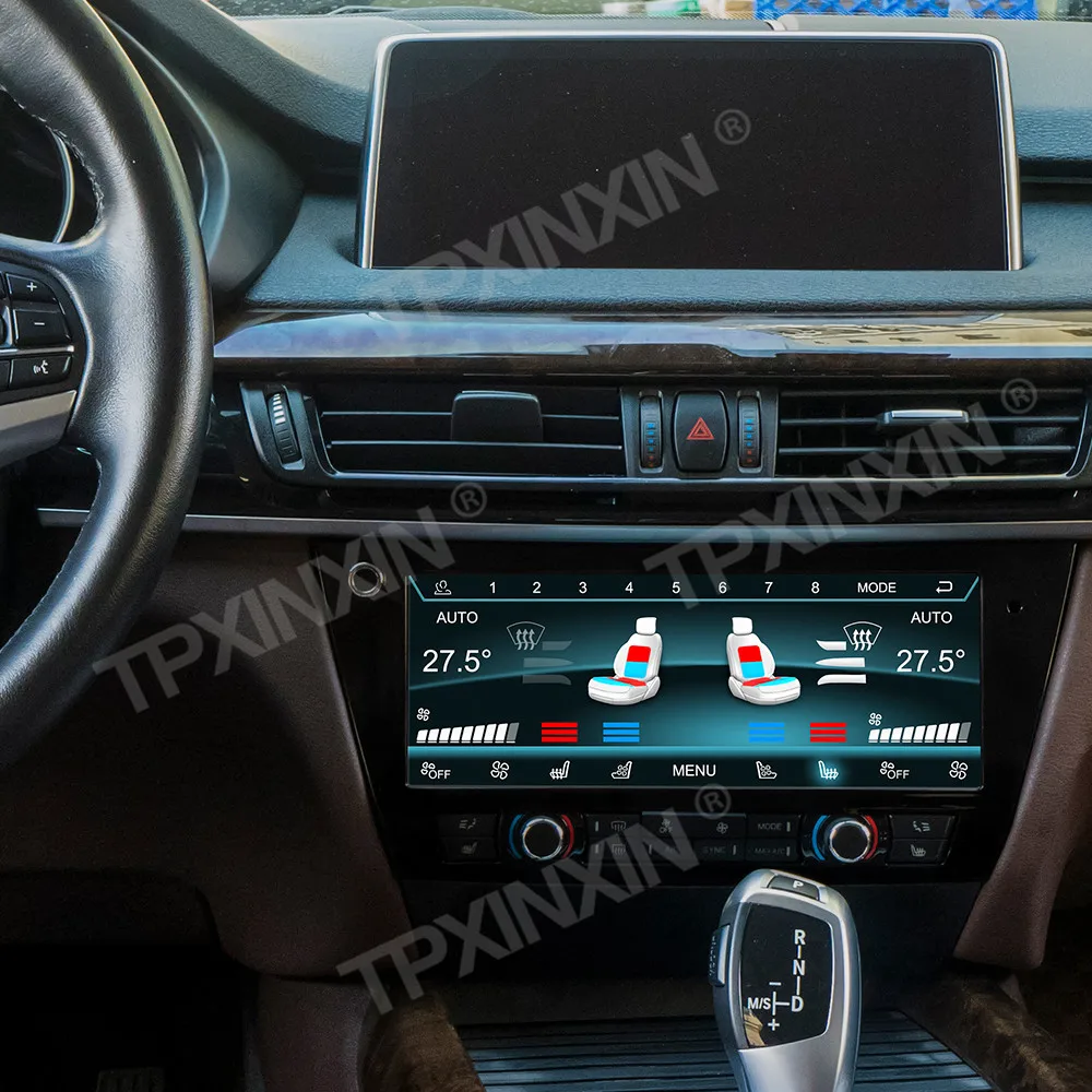 For BMW X5 AC Panel Air Conditioning Climate Board Voice Control LCD Touch Climate Control Screen