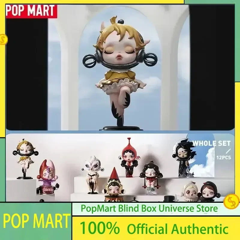 

POPMART SKULLPANDA Image Of Reality Series слепая коробка игрушки Kawaii аниме фигурка-сюрприз Mystery Box куклы подарок для девочек