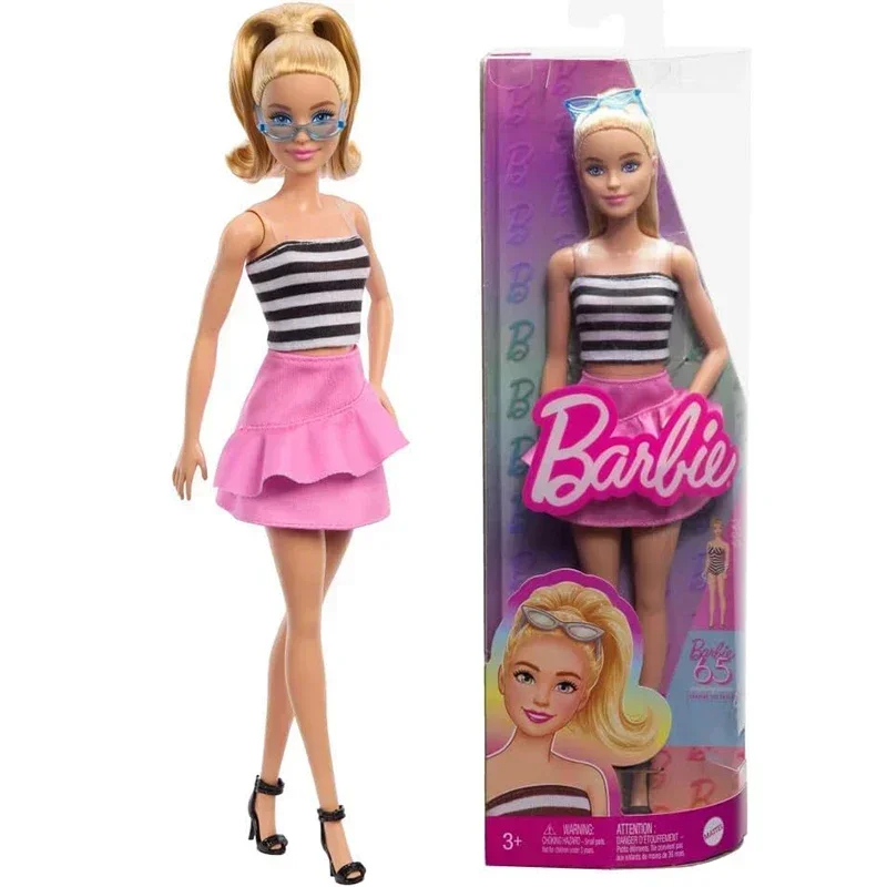 barbie with black and pink dress flip dresses for photography