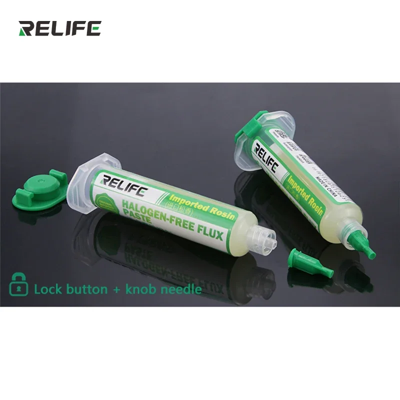 RELIFE RL-422-IM Lead-free Halogen-free Solder Paste Special Flux For Maintenance Solder Tools Safety Environmental Protection