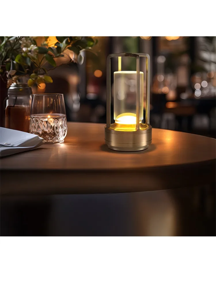 

2000mA USB Portable Outdoor Camping Light, Home LED Creative Touch Control Night Light, Bedroom Eye-Caring Bedside Lamp