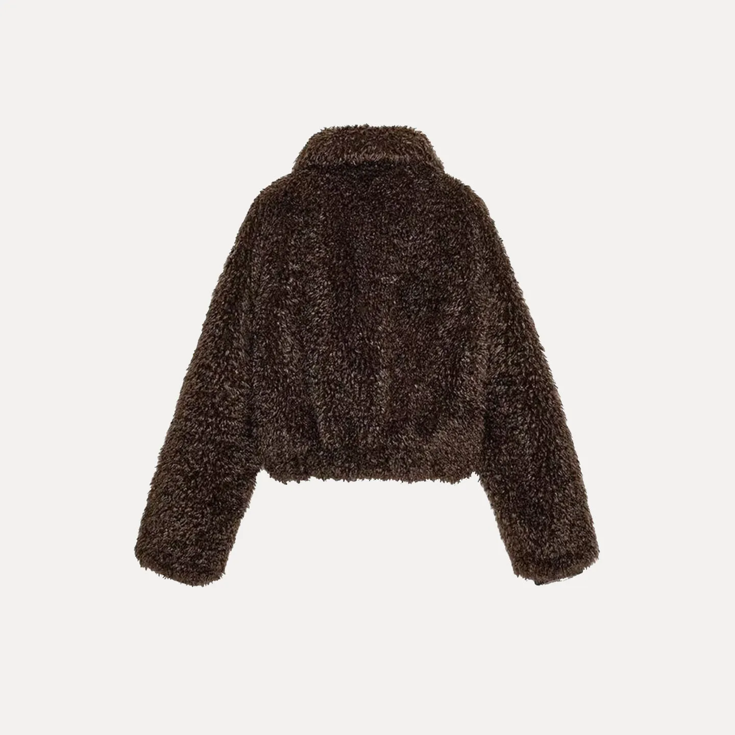 เสื้อโค้ทผู้หญิงทรงยาว รุ่นลำลอง สไตล์อเนกประสงค์ ทรงเข้ารูป ปิดด้วยซิป คอลเลคชั่นฤดูใบไม้ร่วง