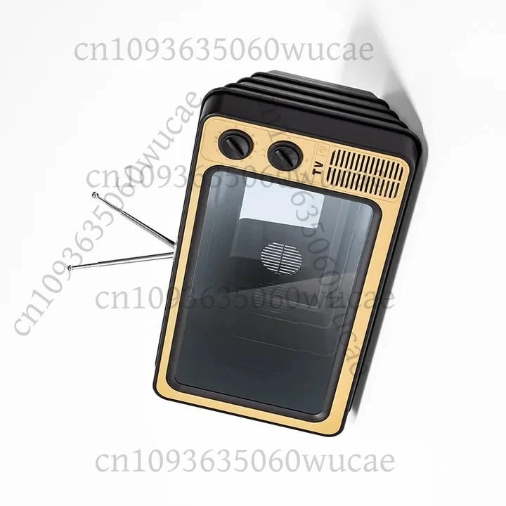 Mobile Phone Screen Amplifier 3d Video Magnifying Glass Watching TV Drama Chasing Artifact Creative Retro TV Ornament