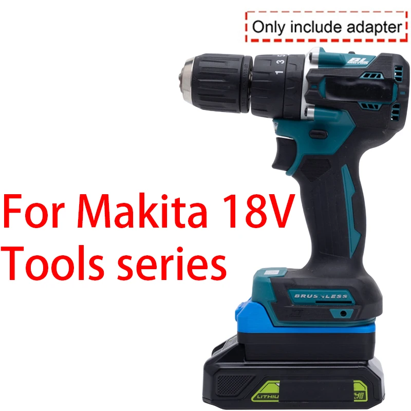 Adapter/Converter voor Makita 18V Li-ion gereedschap naar Greenworks 24V Li-ion Batterij Adapter/Converter Power Tool Accessoire