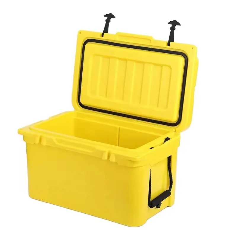 

45QT Commercial Ice Chest Cooler Box Heavy Duty Bearproof, 5-Day Ice Retention Lock Portable Camping Cooler for Outdoor Fishing
