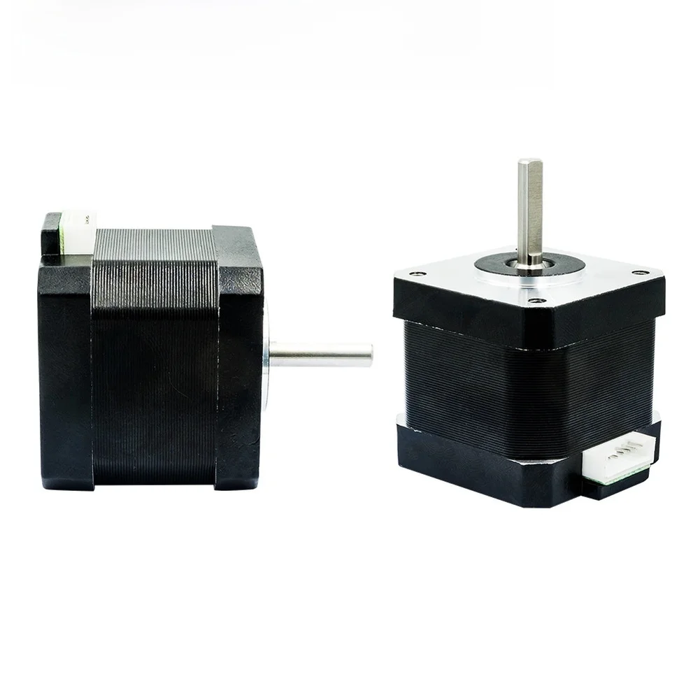 42 Stepper Motor with Magnetic Column Hole 2 Phase 4 Wire Stepper Motor for CNC 3D Printer