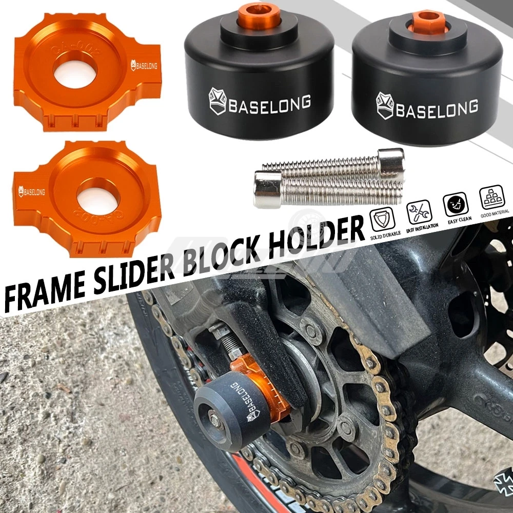 2011-2026 For Duke 125 200 390 125DUKE 200DUKE 390DUKE Motorcycle Chain Adjuster Rear Regulator Sliders Blocks Frame Slider