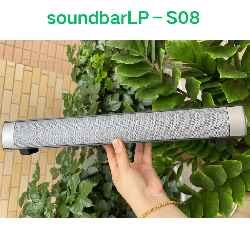 New Soundbar LP-S08 Bluetooth 3D Surround Soundbar Sound System Fast Shipping