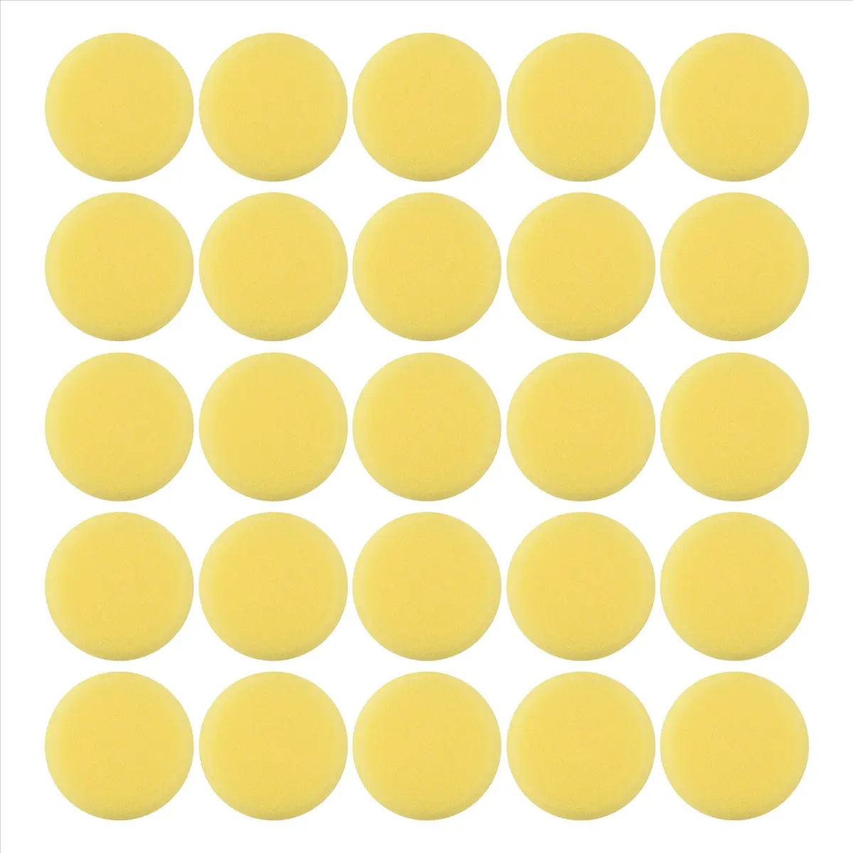 A013 25 Pieces Paint Density Sponges Synthetic Artist Sponges Watercolor Sponges for Graffiti Painting, Art Crafts, Pottery
