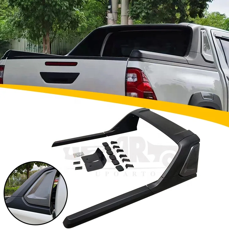 Haosheng Factory High Quality New Roll Bar With 3 Led Light For Hilux Revo 4x4 Pickup Truck 2015 2016 2017-2019 2020 2021