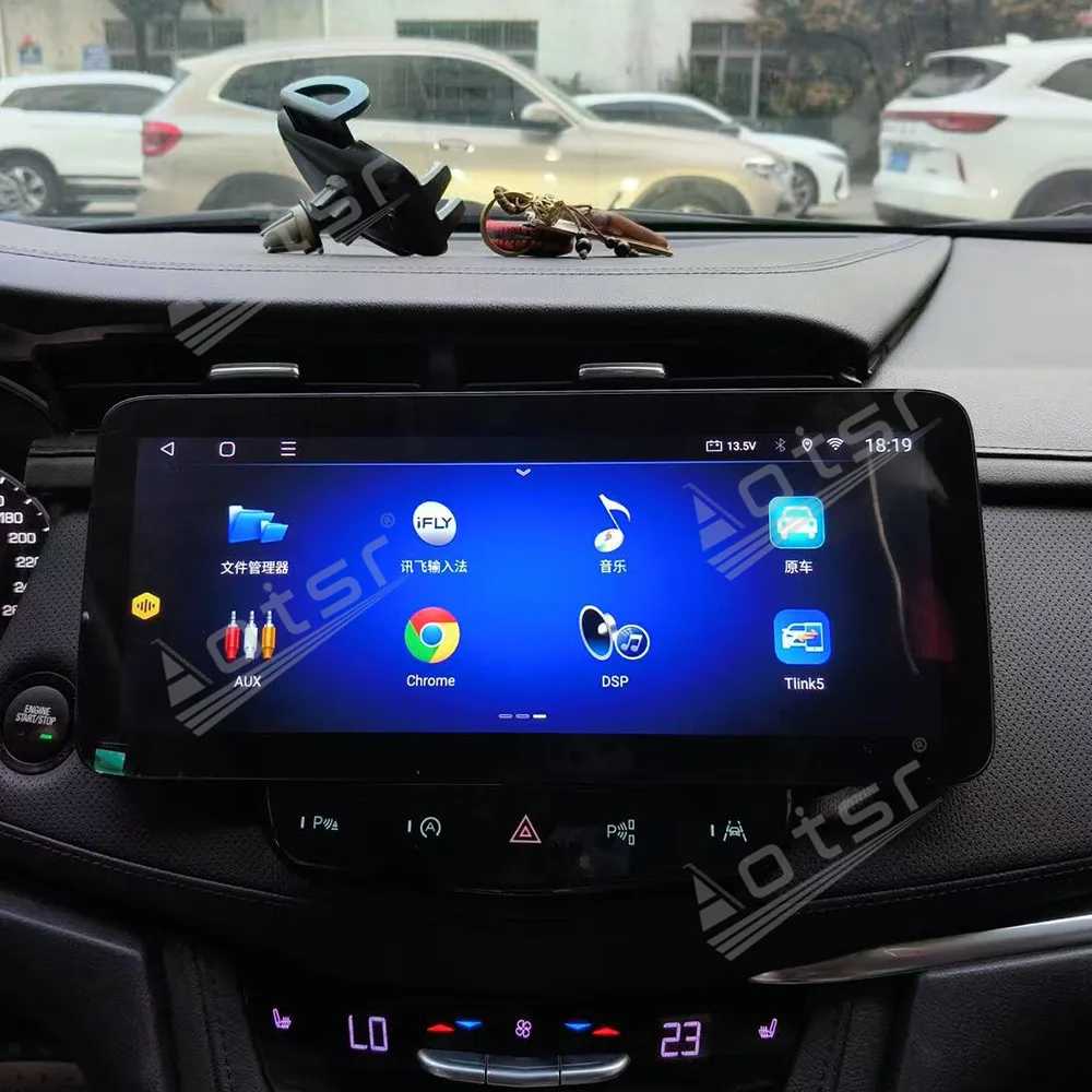 12.3 بوصة السيارات CarPlay أندرويد 13.0 لكاديلاك XT5/XT6 2016 - 2021 سيارة مشغل راديو الوسائط المتعددة لتحديد المواقع والملاحة ستيريو رئيس وحدة