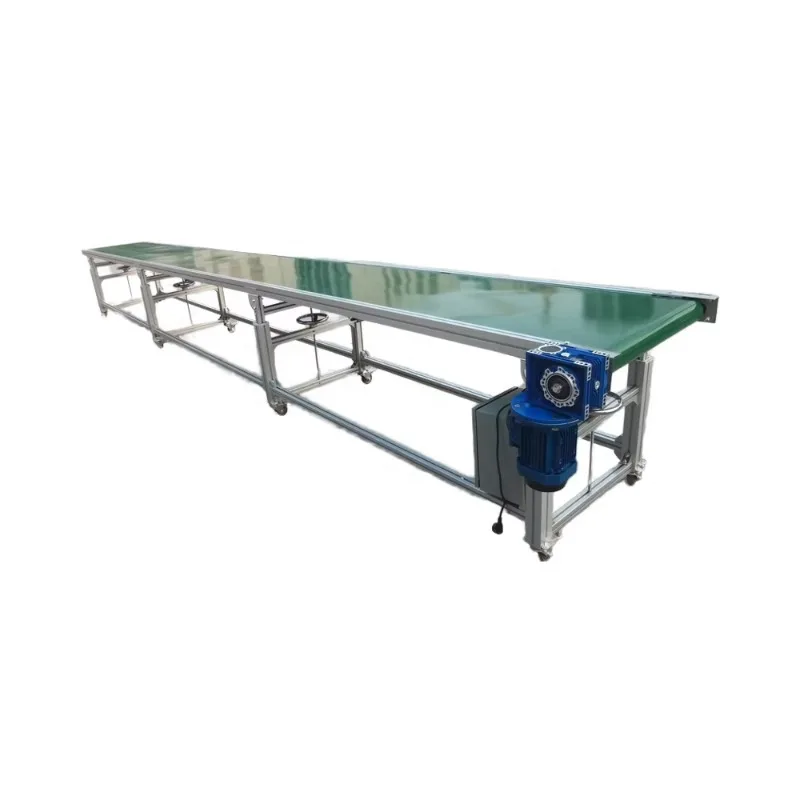 6M belt conveyor adjustable height, safe, reliable and durable