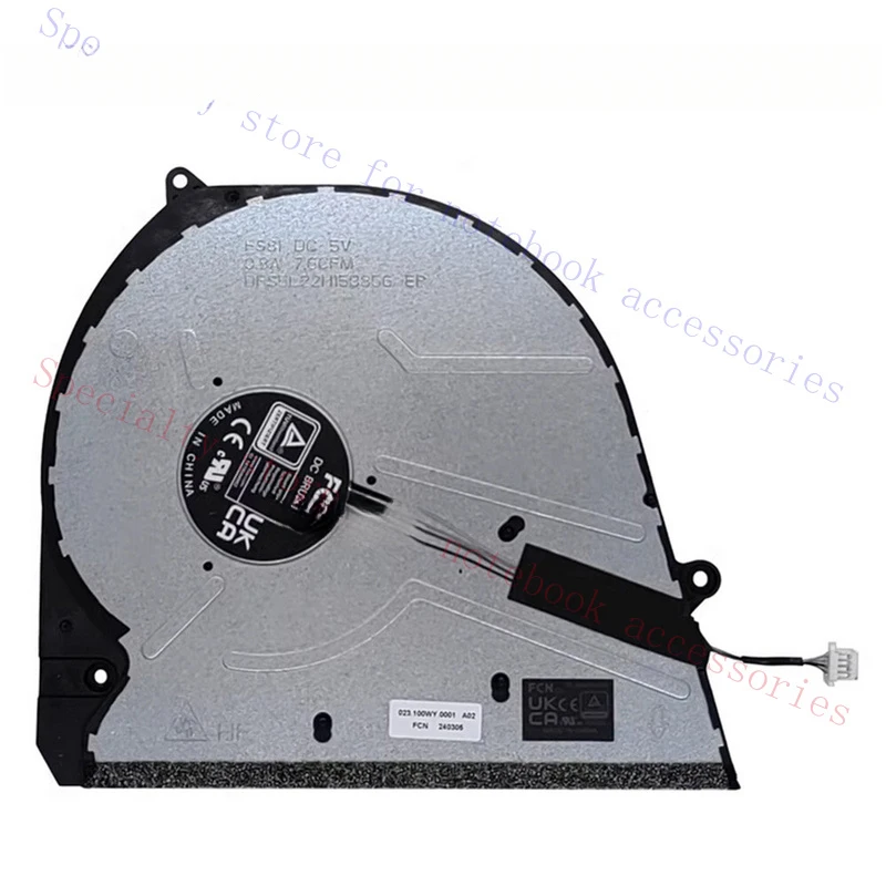 

A+ For DELL Inspiron 16 Plus 7640 Laptop CPU Cooling Cooler Fan DC 5V CN-0KMK58