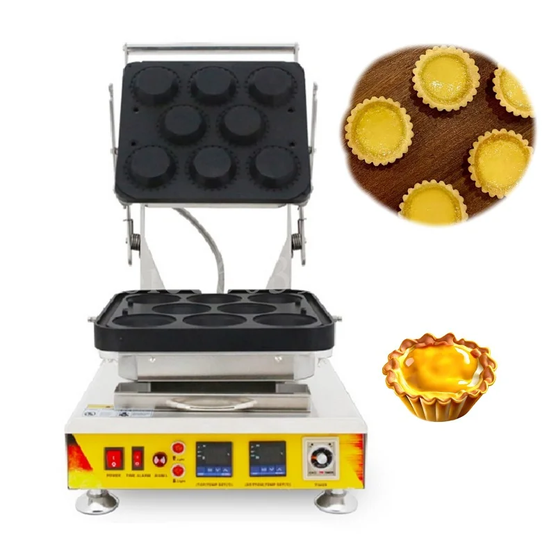 Commercial Tart Shell Making Machine Bursting Cookie Chocolate Round Cheese Fruit Tarts Electric Egg Tart Mold Making Machine